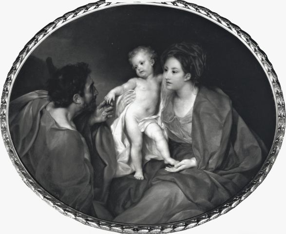 A. C. Cooper — Maron Anton von - sec. XVIII - Sacra Famiglia — insieme